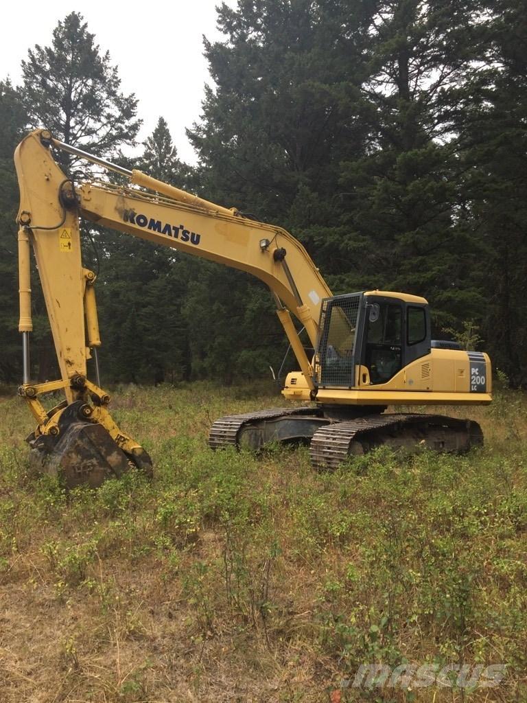 Komatsu PC 200 LC-7 Roomikekskavaatorid