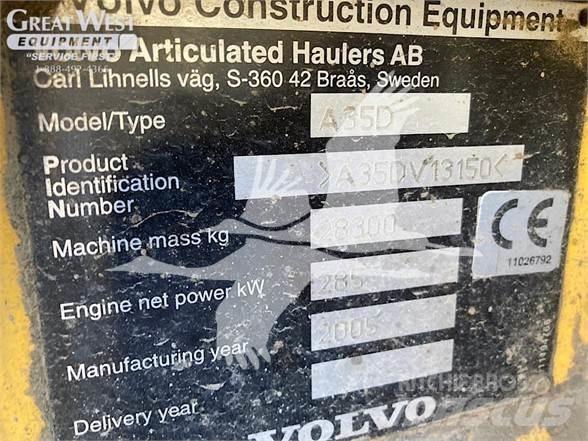 Volvo A35D Liigendraamiga pinnaseveokid