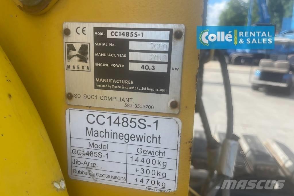 Maeda CC1485S-1 | 2016 Minikraanad