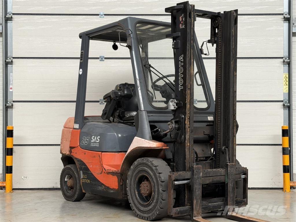 Toyota 62-7FDF25 Diiseltõstukid