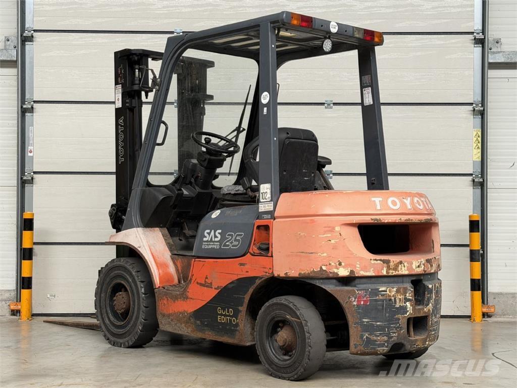 Toyota 62-7FDF25 Diiseltõstukid