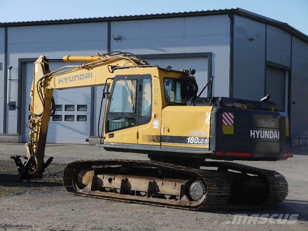 Hyundai R 180 LC-7 Roomikekskavaatorid