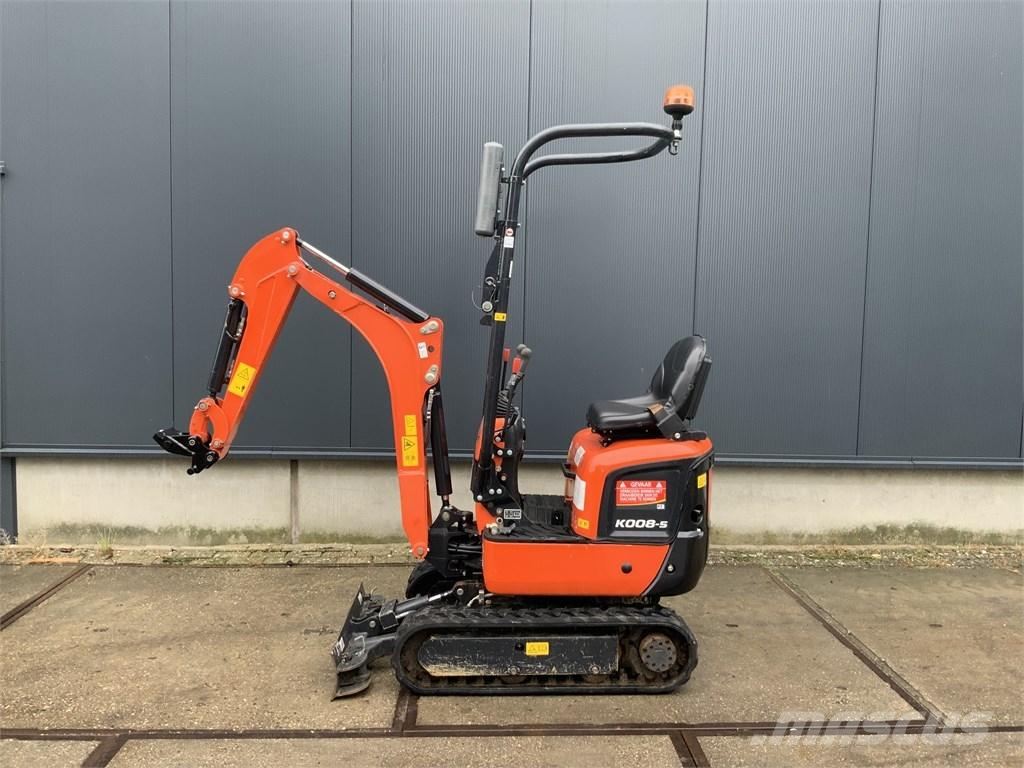Kubota K 008-5 Miniekskavaatorid < 7 t