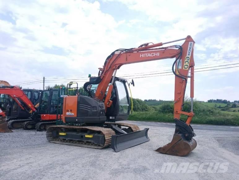 Hitachi ZX 85 US-6 Väikeekskavaatorid 7t-12t