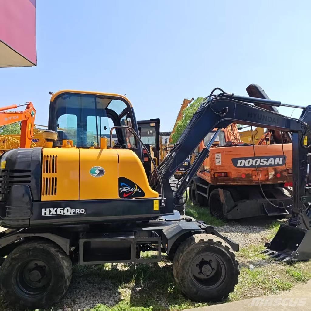 Hyundai HX 60w Ratasekskavaatorid