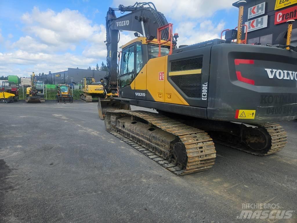 Volvo EC 300 EL + 3D Roomikekskavaatorid