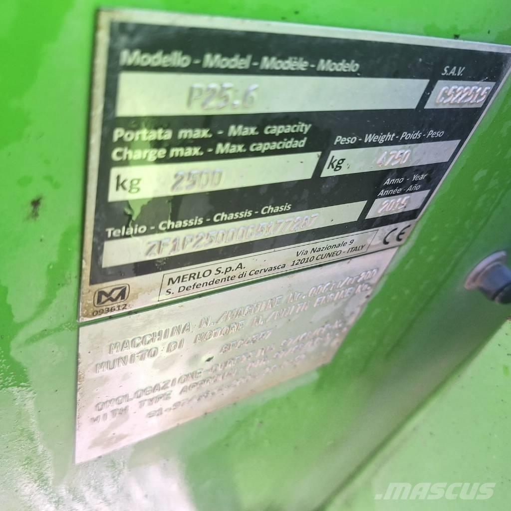 Merlo P25.6 Teleskooplaadurid