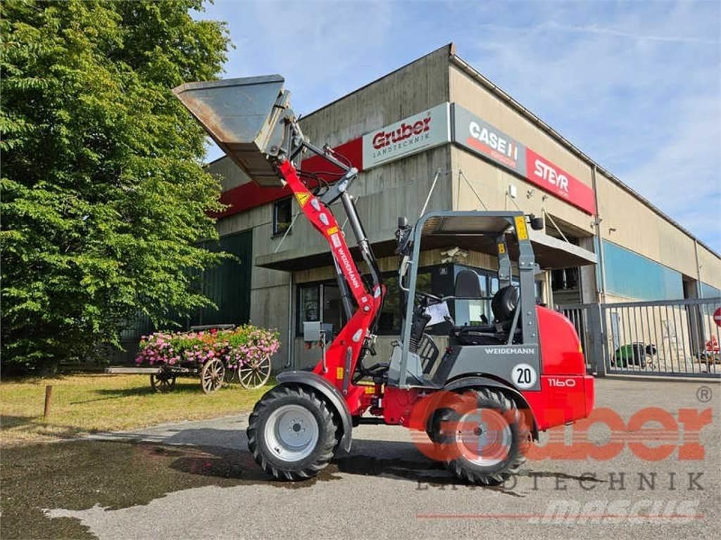 Weidemann 1160 Väikelaadurid