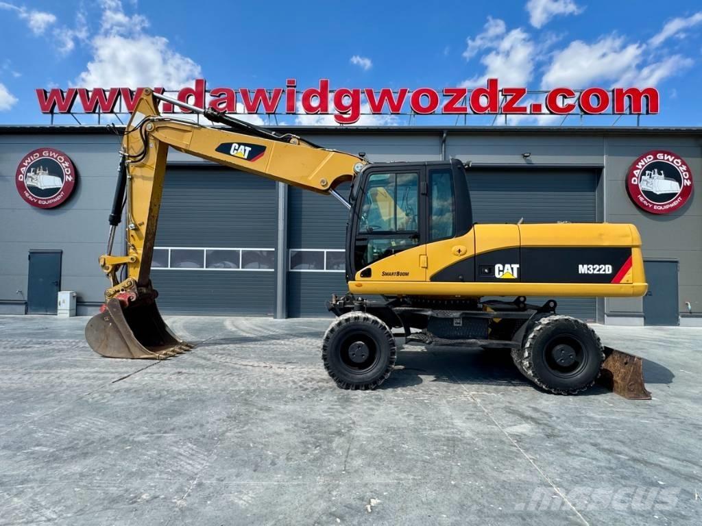 CAT M 322 D Ratasekskavaatorid