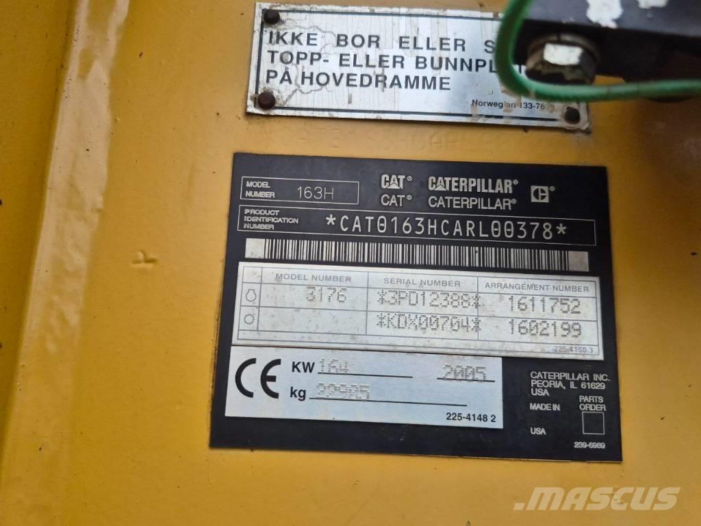 CAT 163 H Greiderid