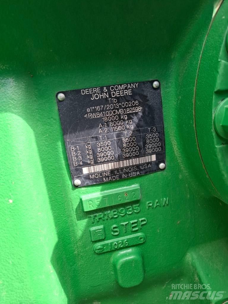 John Deere 8R410 Traktorid