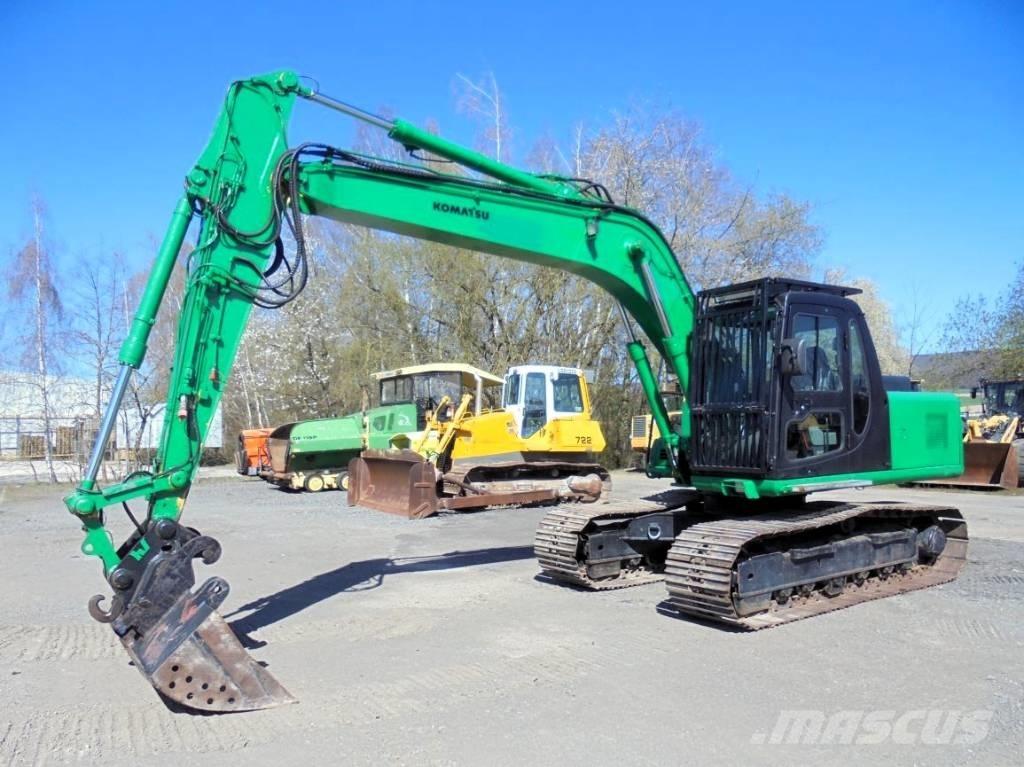 Komatsu PC 160-6K Roomikekskavaatorid