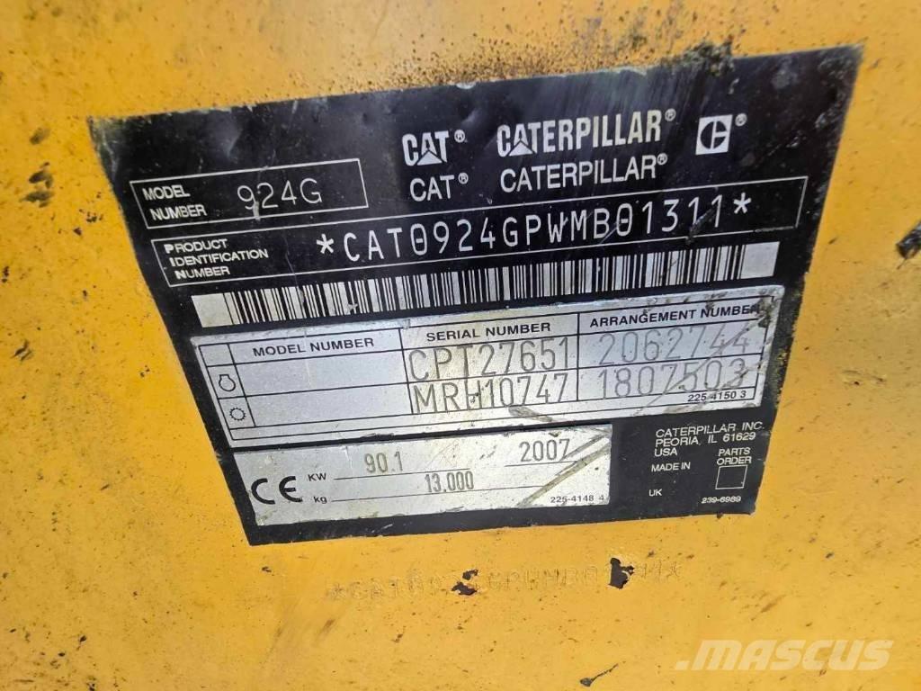 CAT 924 G Rataslaadurid