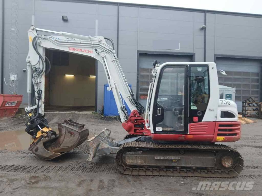 Takeuchi TB 290 Väikeekskavaatorid 7t-12t