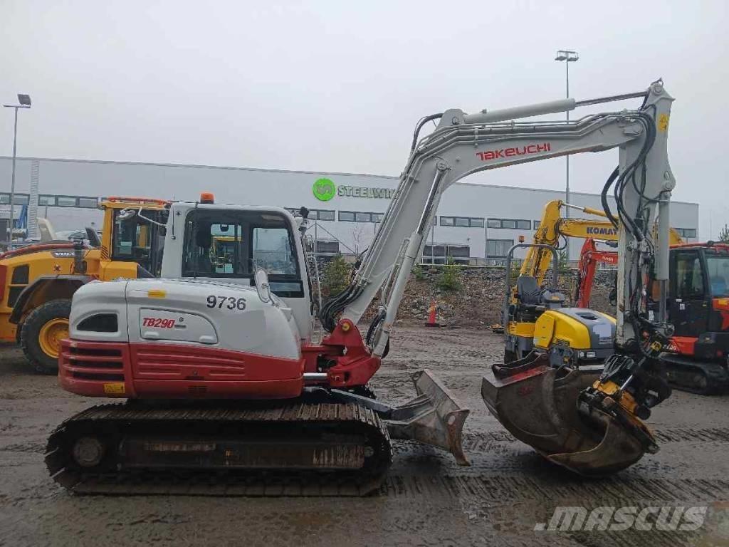 Takeuchi TB 290 Väikeekskavaatorid 7t-12t