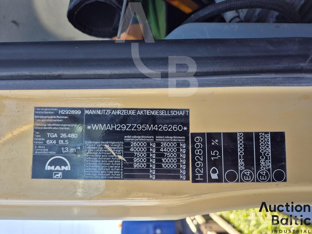 MAN TGA26.480 Sadulveokid