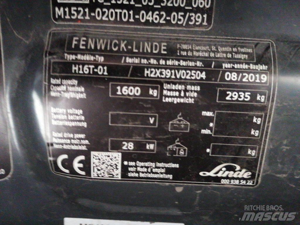 Linde H16T-01 Gaasitõstukid