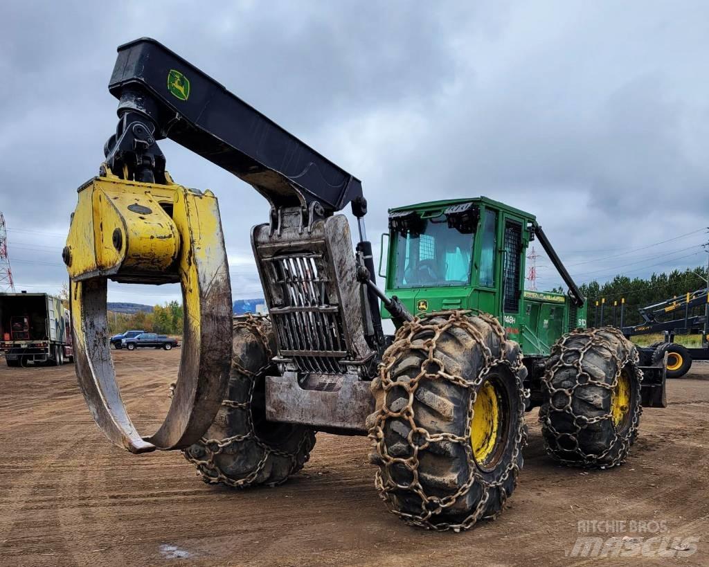 John Deere 748 H Väljaveotraktorid