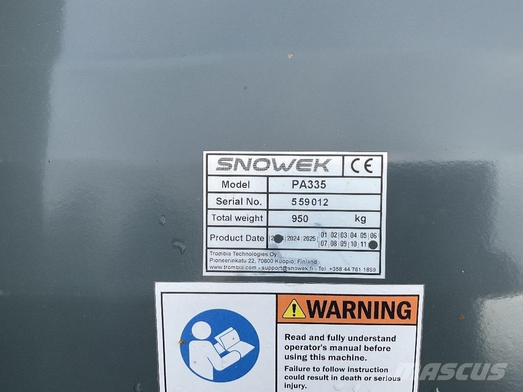 Snowek PA335 Lumesahad