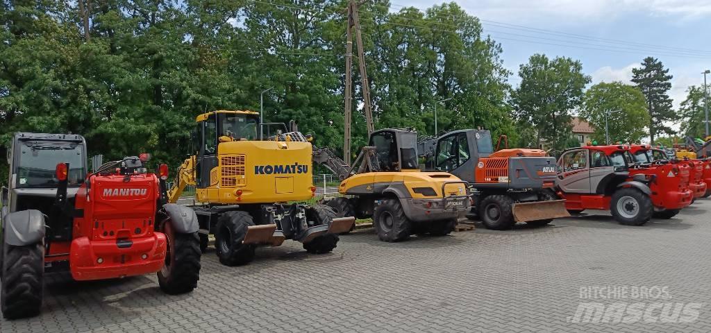 Atlas 140 W Ratasekskavaatorid
