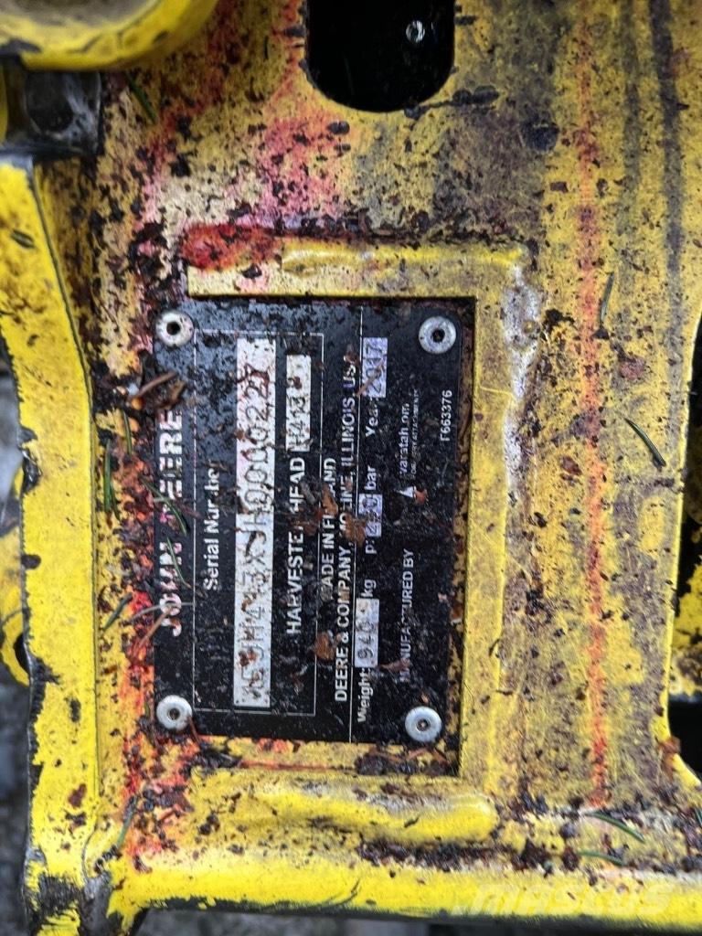 John Deere 1170 E Harvesterid