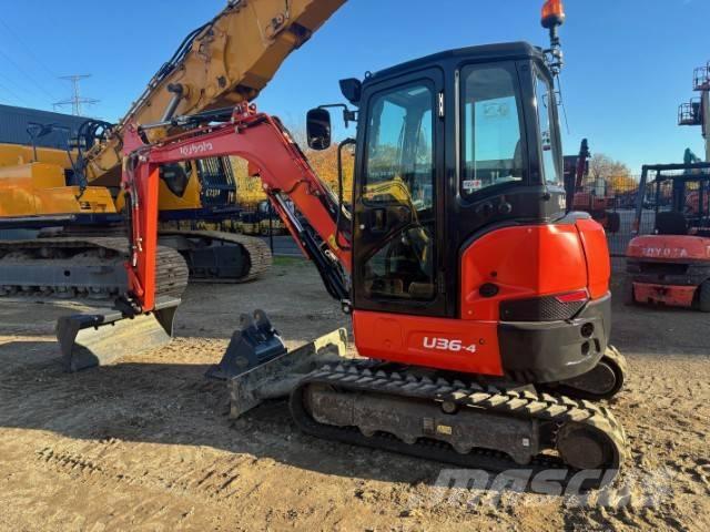 Kubota U 36-4 Miniekskavaatorid < 7 t