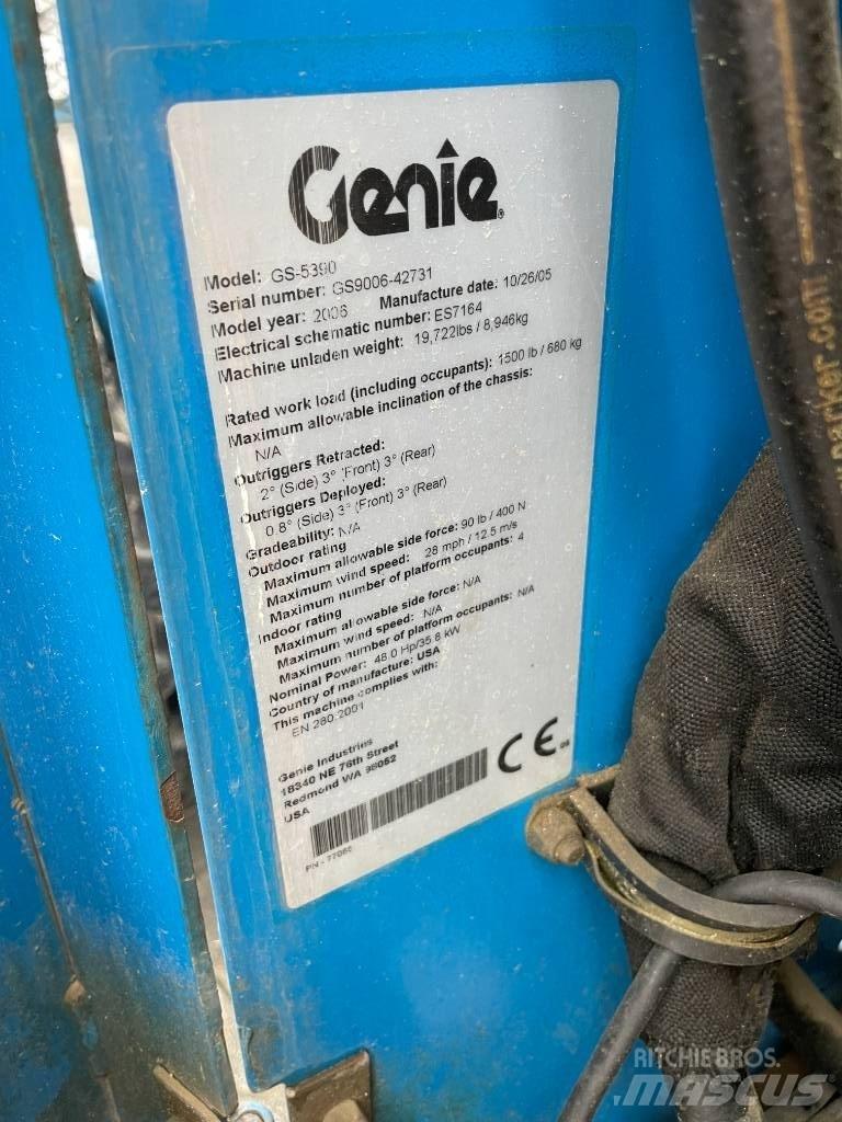 Genie GS 5390 RT Käärtõstukid