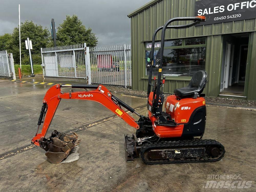 Kubota U 10-3 Miniekskavaatorid < 7 t