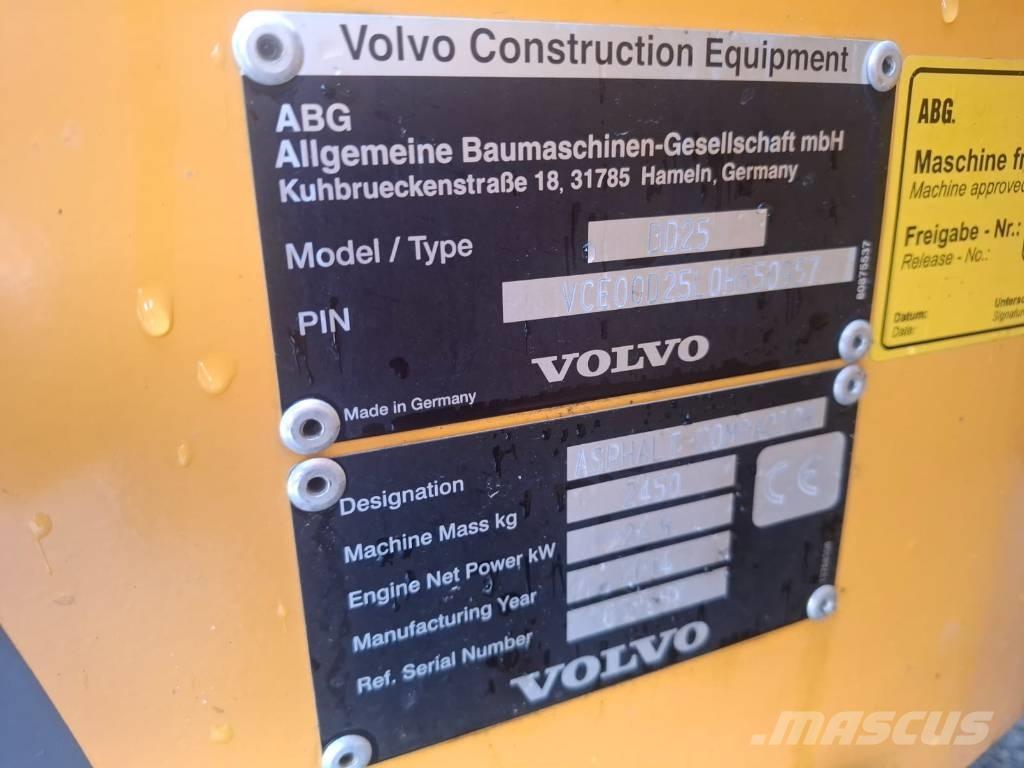 Volvo DD 25 Tandemrullid