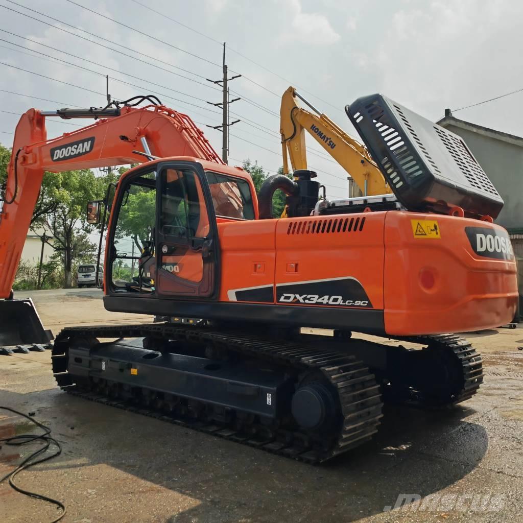 Doosan DX340LC-9C Roomikekskavaatorid