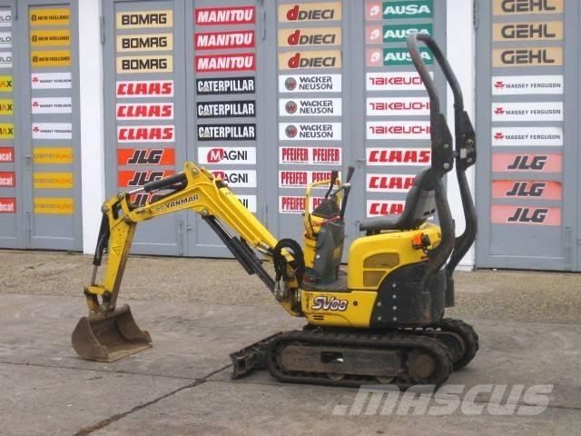 Yanmar SV 08-1A **684h** Kompaktlaadurid