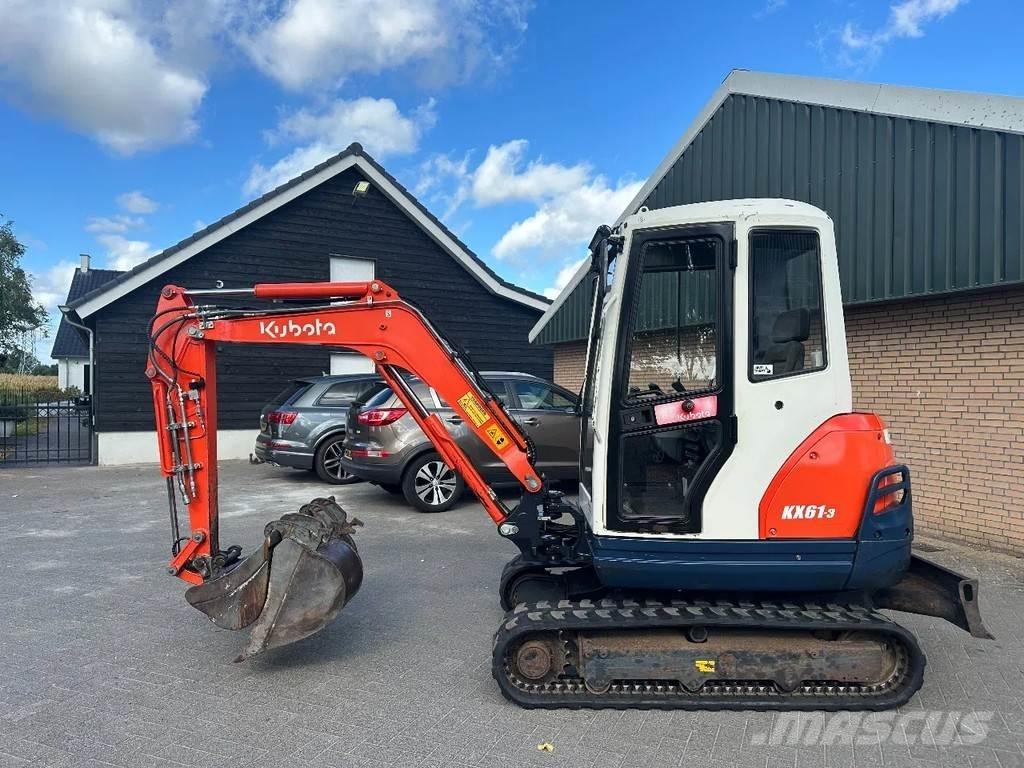 Kubota KX61-3 Miniekskavaatorid < 7 t