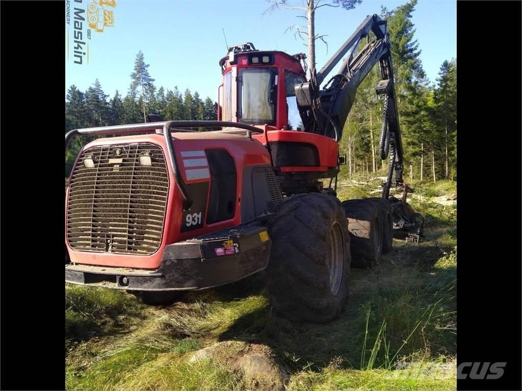 Komatsu 931 Harvesterid