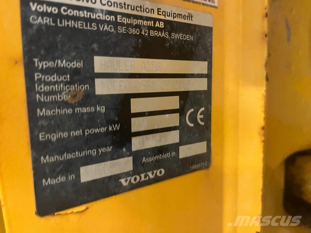Volvo A25 G Liigendraamiga pinnaseveokid