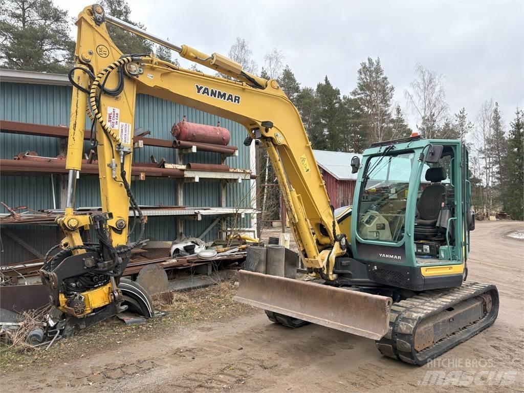 Yanmar VIO80-1A Väikeekskavaatorid 7t-12t