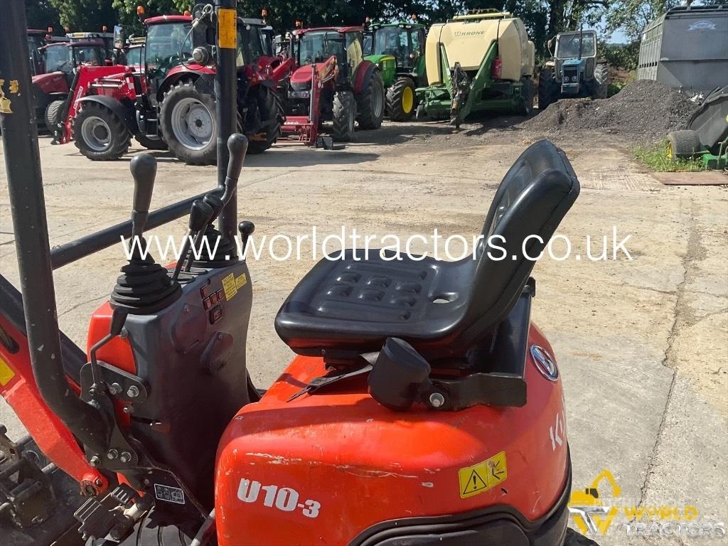 Kubota U 10-3 Miniekskavaatorid < 7 t