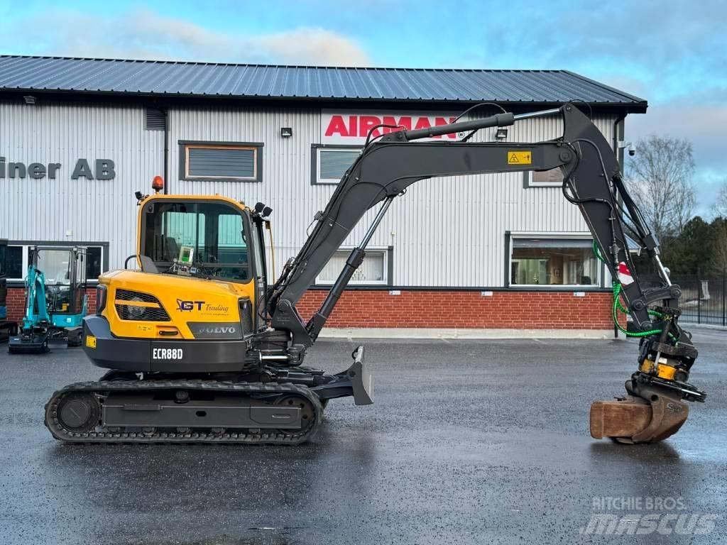 Volvo ECR 88 D Väikeekskavaatorid 7t-12t