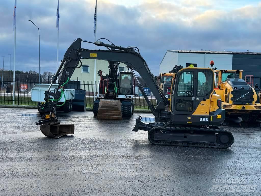 Volvo ECR 88 D Väikeekskavaatorid 7t-12t