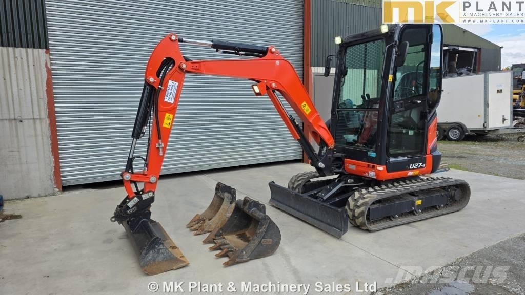 Kubota U 27-4 Miniekskavaatorid < 7 t