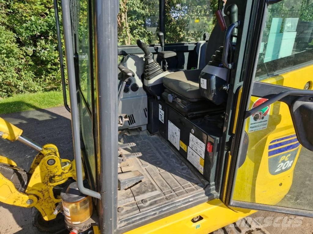 Komatsu PC 20 R-5 Miniekskavaatorid < 7 t