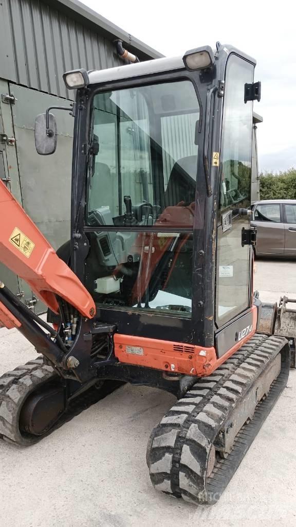 Kubota U 27-4 Miniekskavaatorid < 7 t