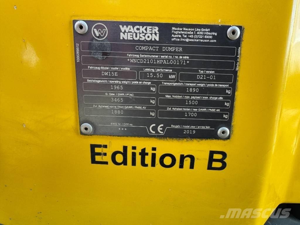 Wacker Neuson DW15e Väikekallurid
