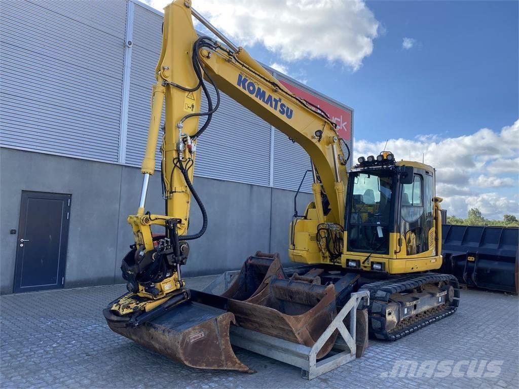 Komatsu PC138US-11 Roomikekskavaatorid