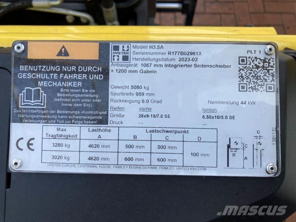 Hyster H 3.5A Diiseltõstukid
