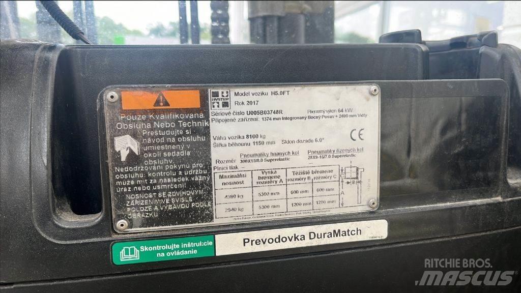 Hyster H 5.0 FT Gaasitõstukid