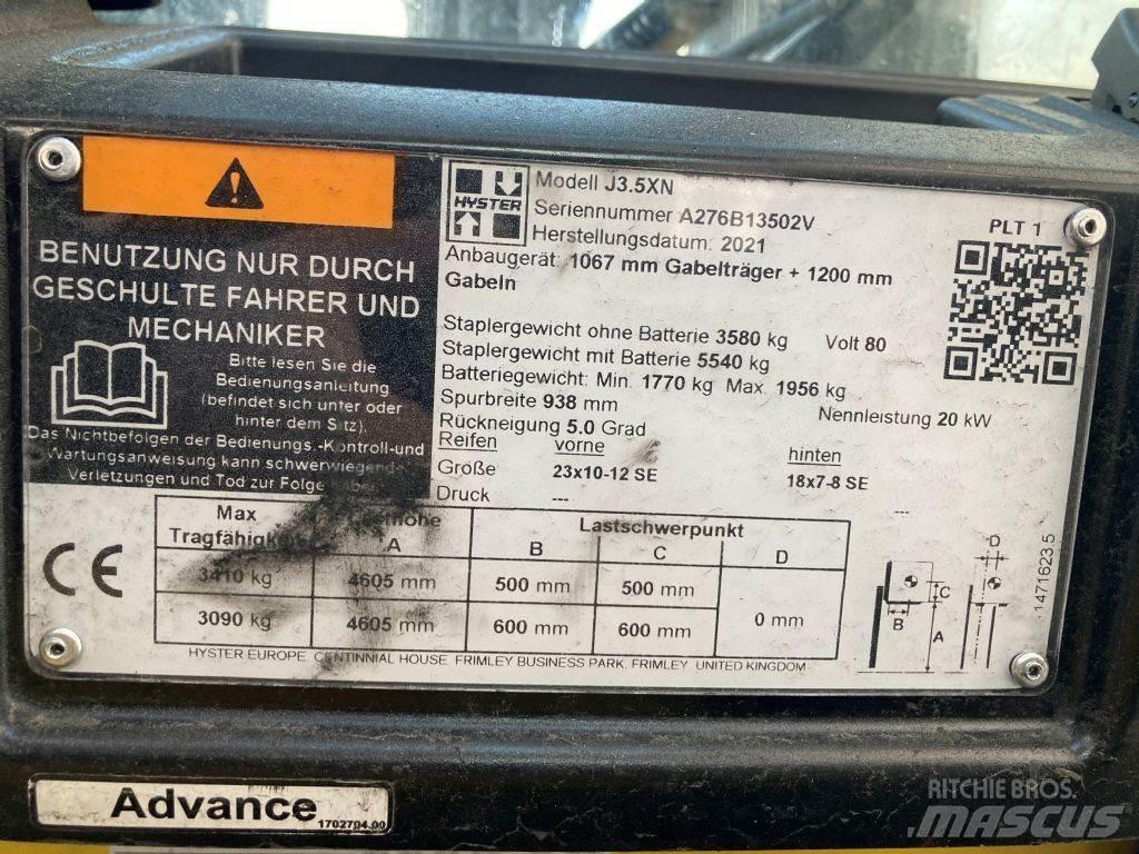 Hyster J 3.5 XN Elektritõstukid