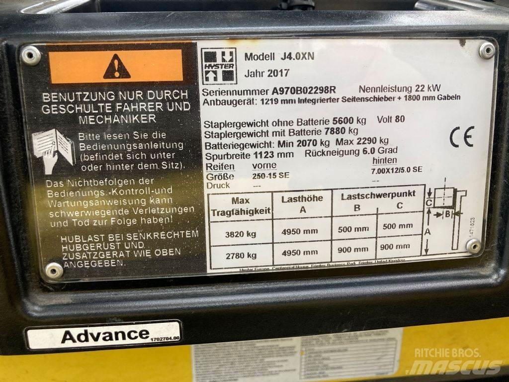 Hyster J 4.0 XN Elektritõstukid