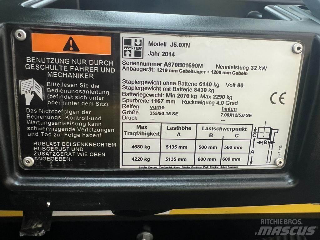 Hyster J 5.0 XN Elektritõstukid