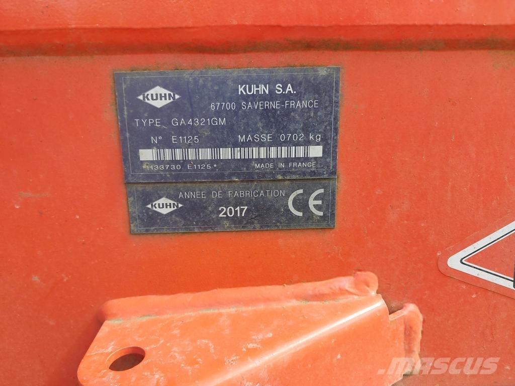 Kuhn 4321 Vaalutid ja kaarutid