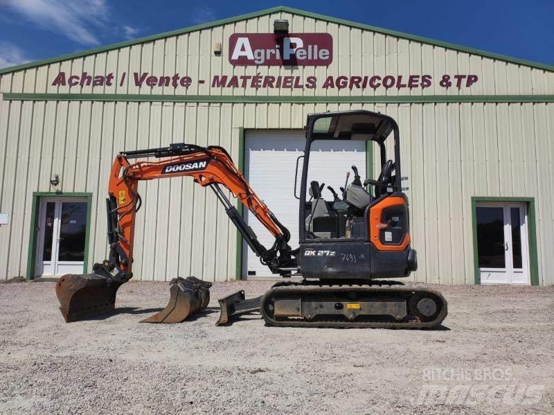 Doosan DX27Z Miniekskavaatorid < 7 t